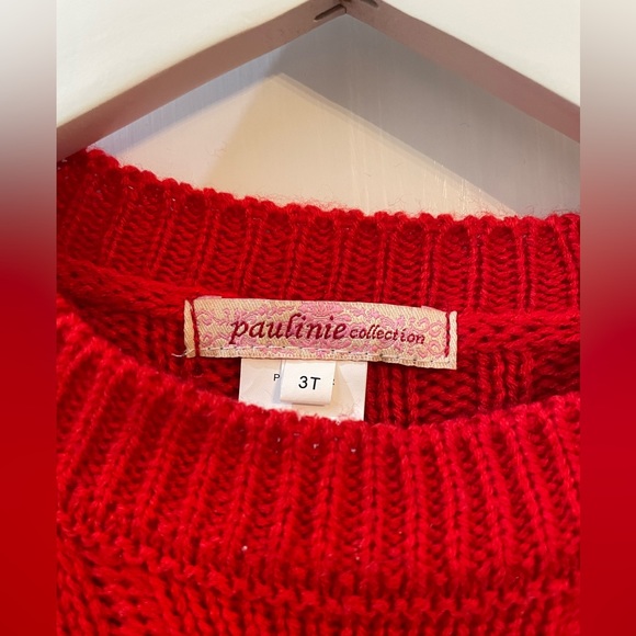 🎄 Sassy and Sweet Holiday🎄 Paulinie Collection Poinsettia red. EUC.♥️ - Picture 2 of 7